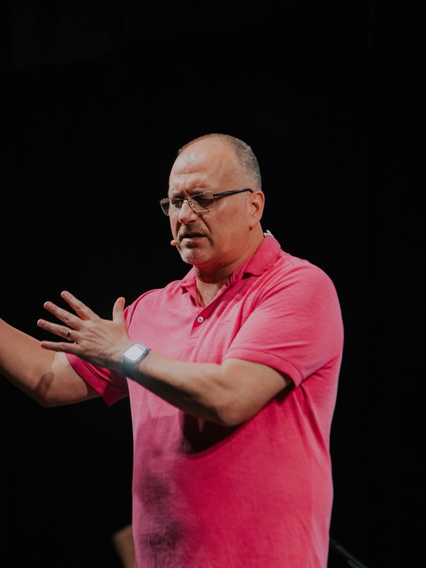 Pastor Brandt Leich preaching at Life Church Horizon West